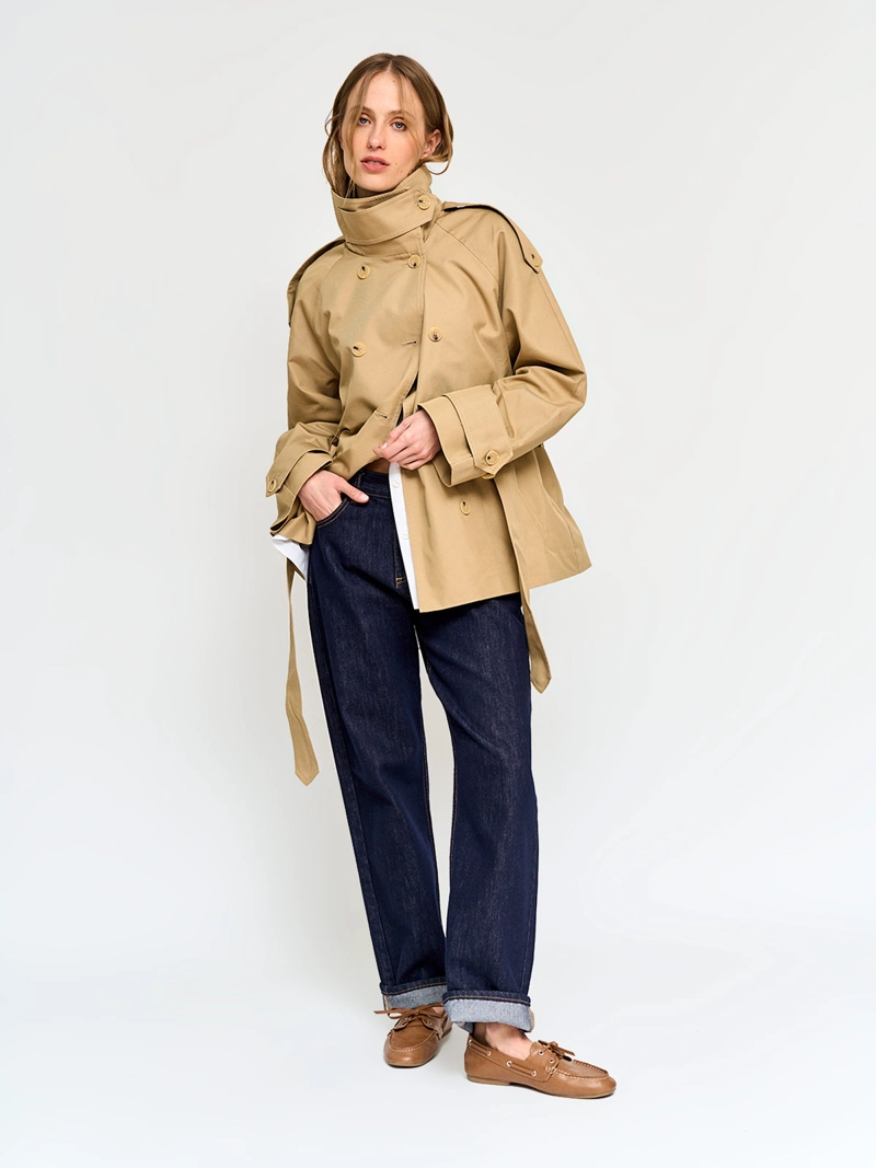 CHAQUETA MUJER MARQUIS - BELÉN SOTO ALGODÓN TRENCH - 5