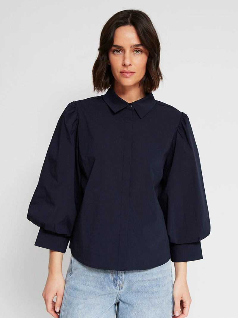 BLUSA MUJER MARQUIS ALGODÓN POPELINA - 2