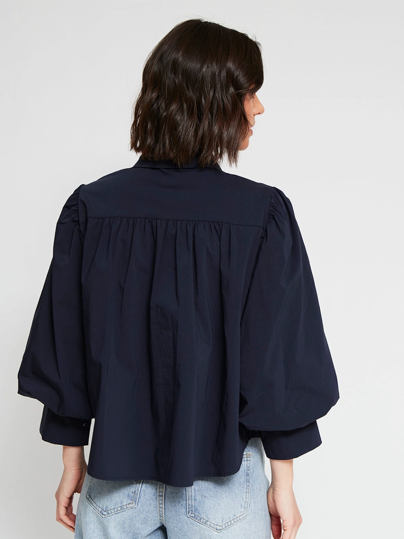 BLUSA MUJER MARQUIS ALGODÓN POPELINA - 3