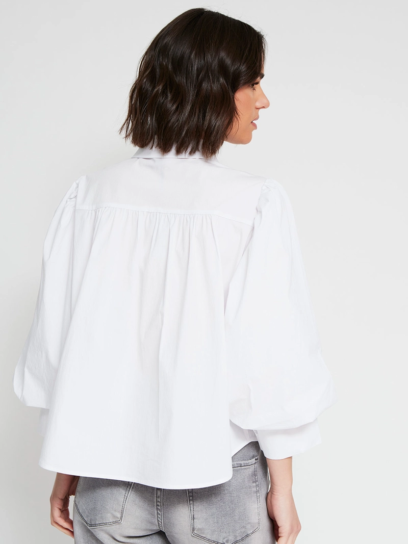 BLUSA MUJER MARQUIS ALGODÓN POPELINA - 3