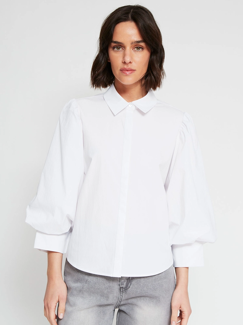 BLUSA MUJER MARQUIS ALGODÓN POPELINA - 2