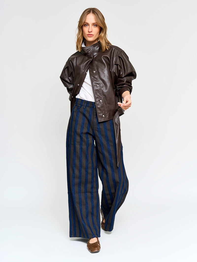CHAQUETA MUJER MARQUIS EFECTO PIEL - 4