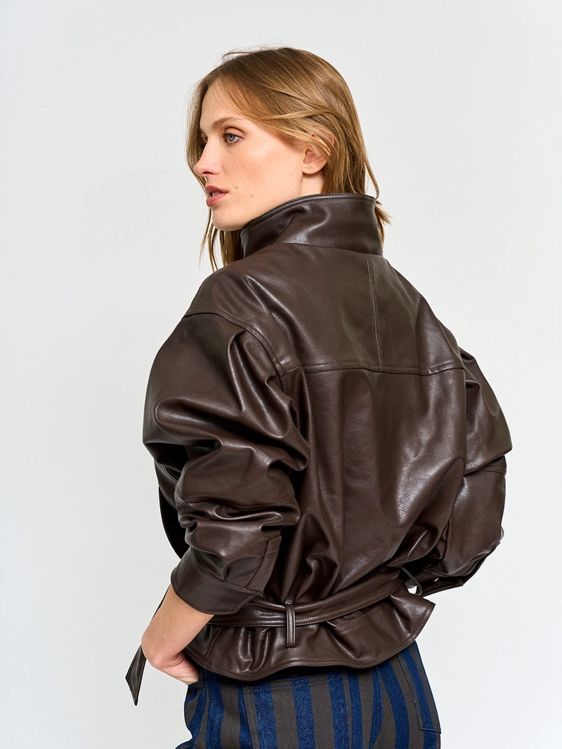 CHAQUETA MUJER MARQUIS EFECTO PIEL - 2