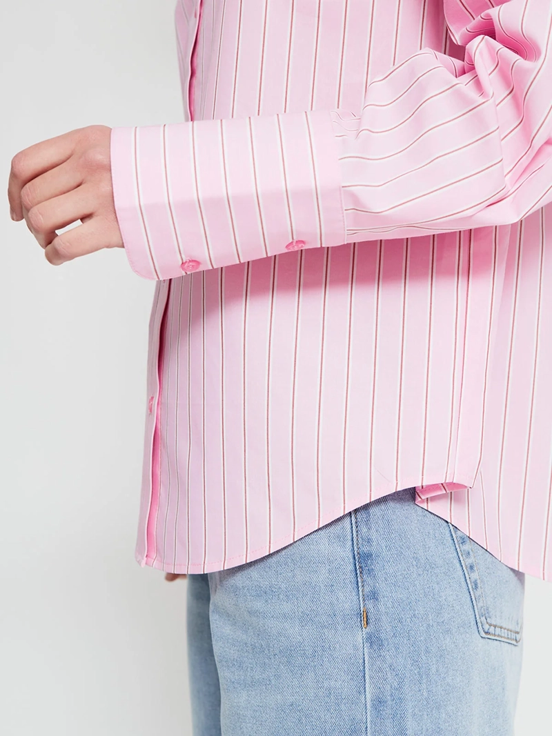 BLUSA MUJER MARQUIS ALGODÓN CAMISERA RAYAS - 4