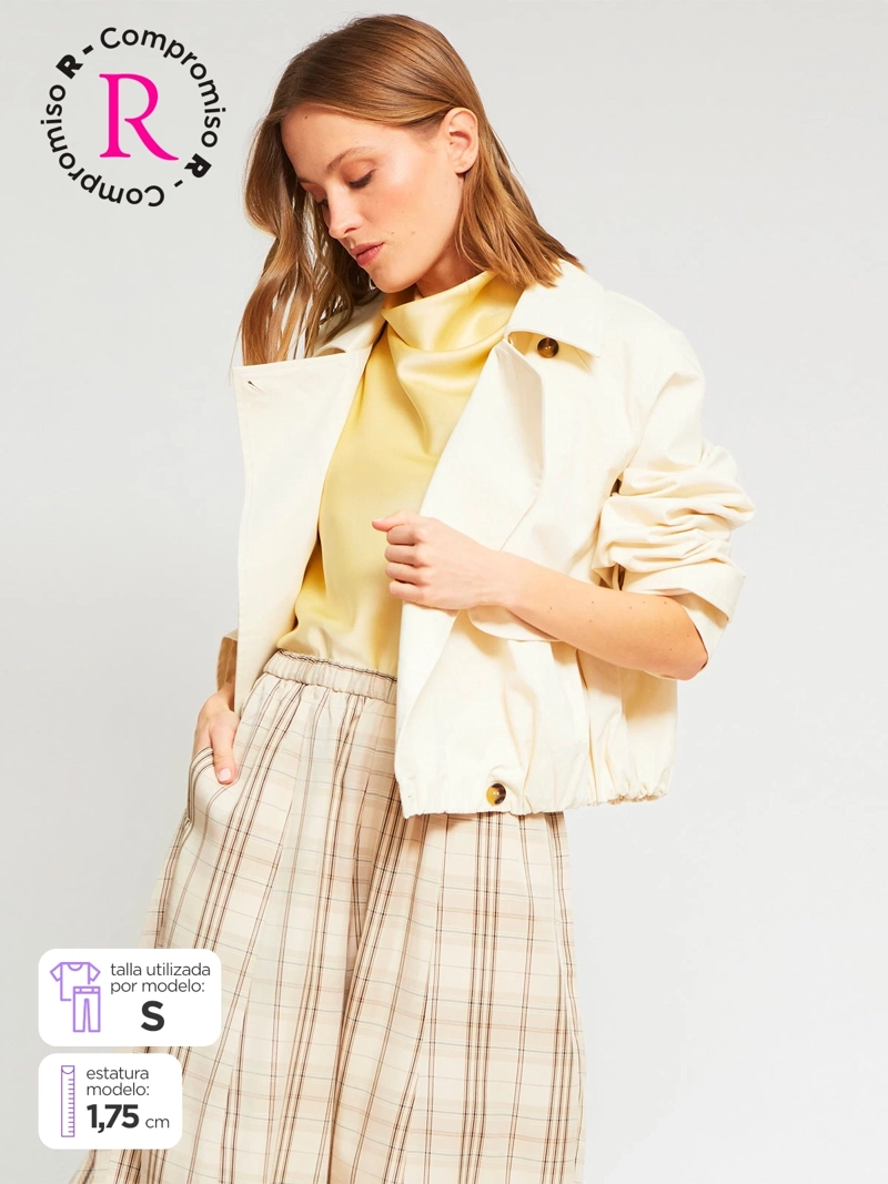 CHAQUETA MUJER MARQUIS ALGODÓN TRENCH BOMBER