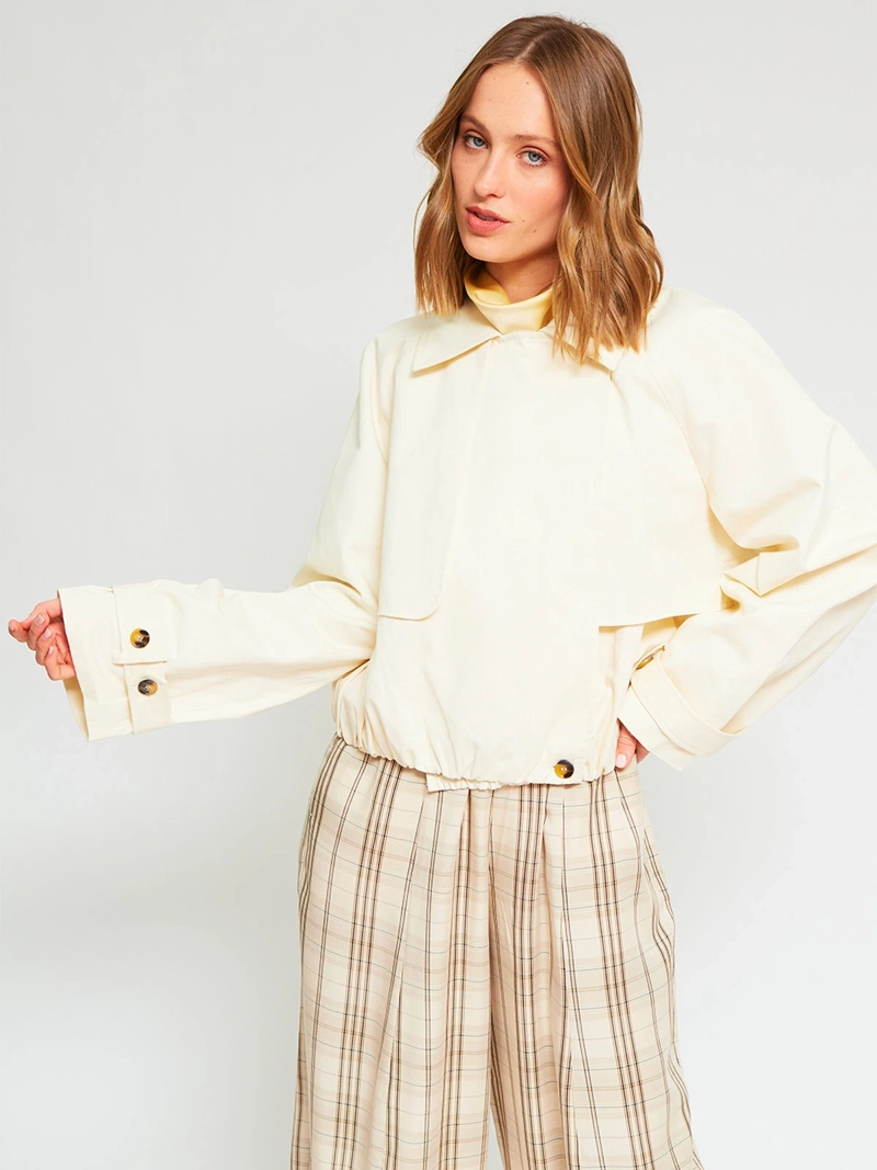 CHAQUETA MUJER MARQUIS ALGODÓN TRENCH BOMBER - 2