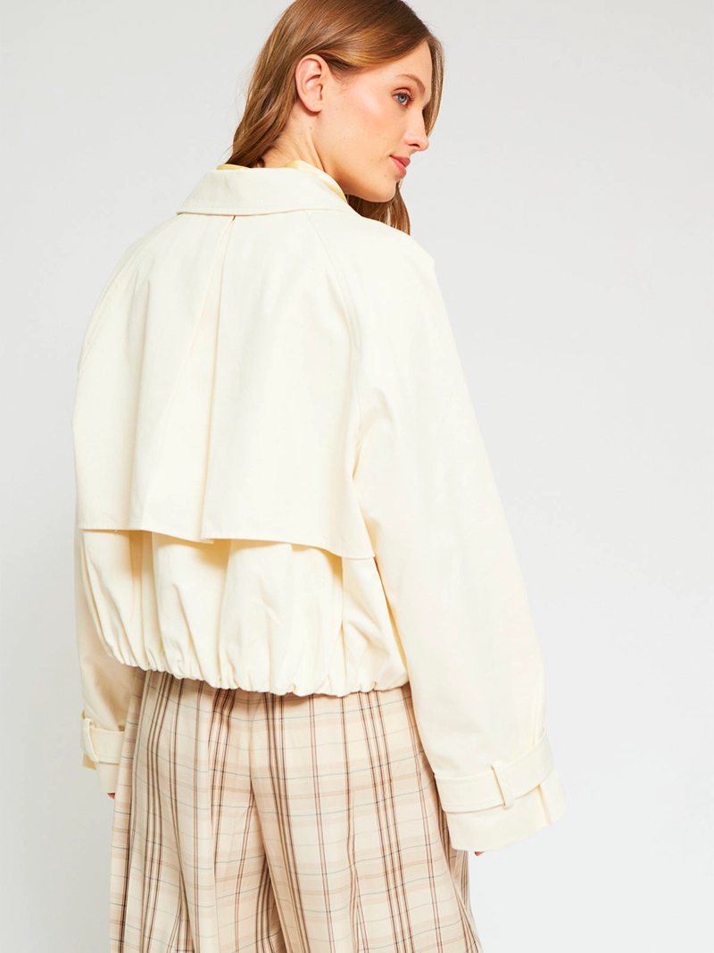 CHAQUETA MUJER MARQUIS ALGODÓN TRENCH BOMBER - 3