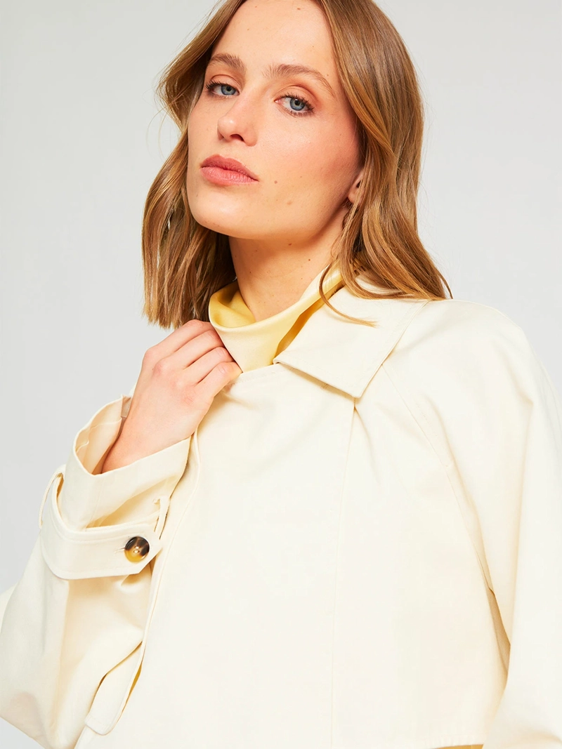 CHAQUETA MUJER MARQUIS ALGODÓN TRENCH BOMBER - 4