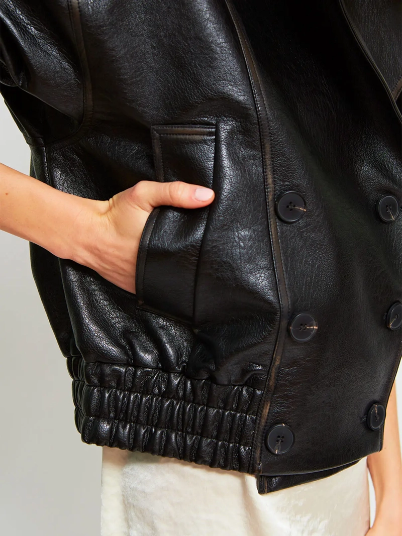 CHAQUETA MUJER MARQUIS EFECTO PIEL - 3