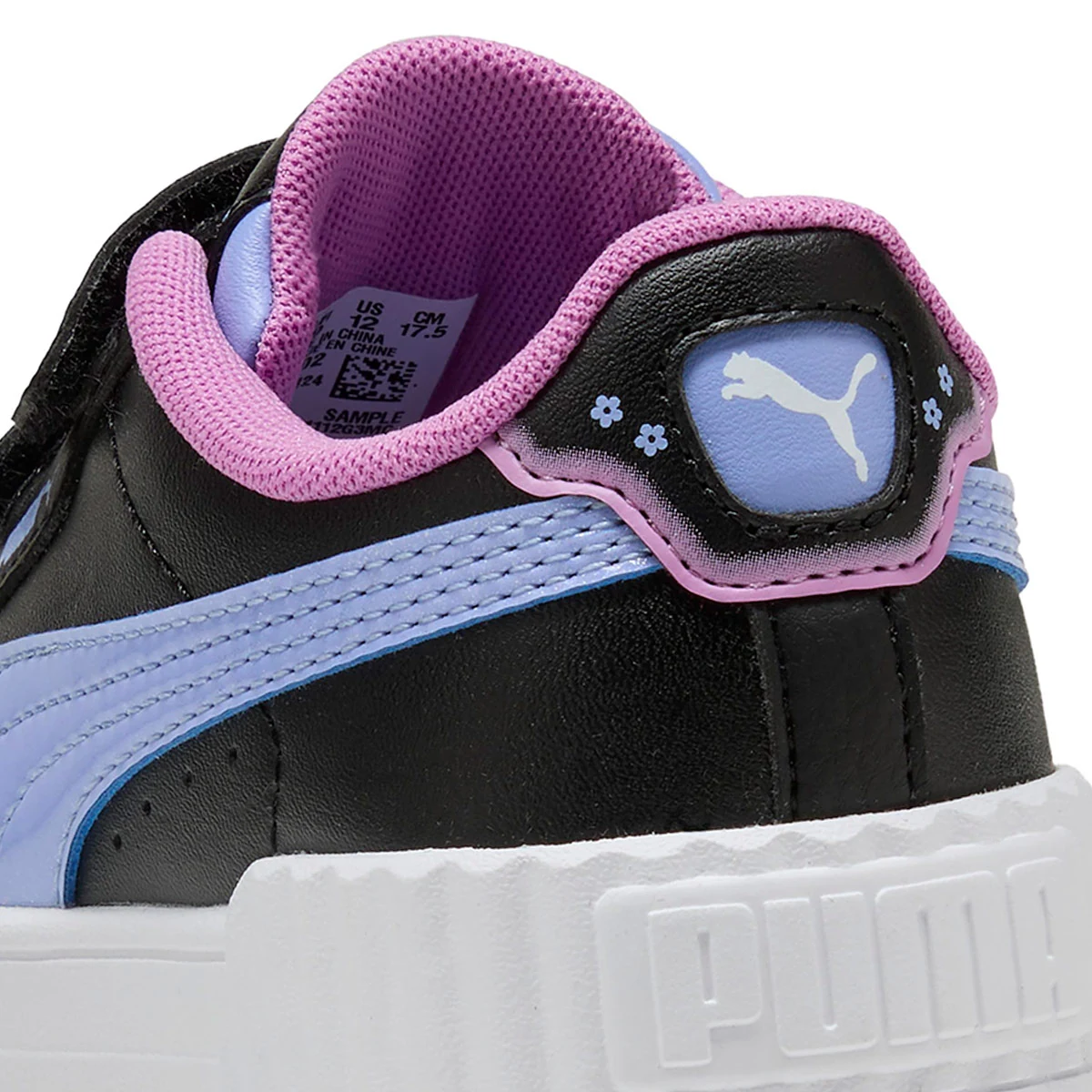 ZAPATILLAS NIÑA PUMA CASUALES NEGRO CARINA 3.0 JELLY HEAVEN V - 5