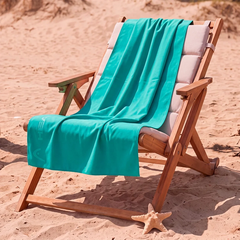 TOALLA DE PLAYA HEAD MICROFIBRA LIME - 1