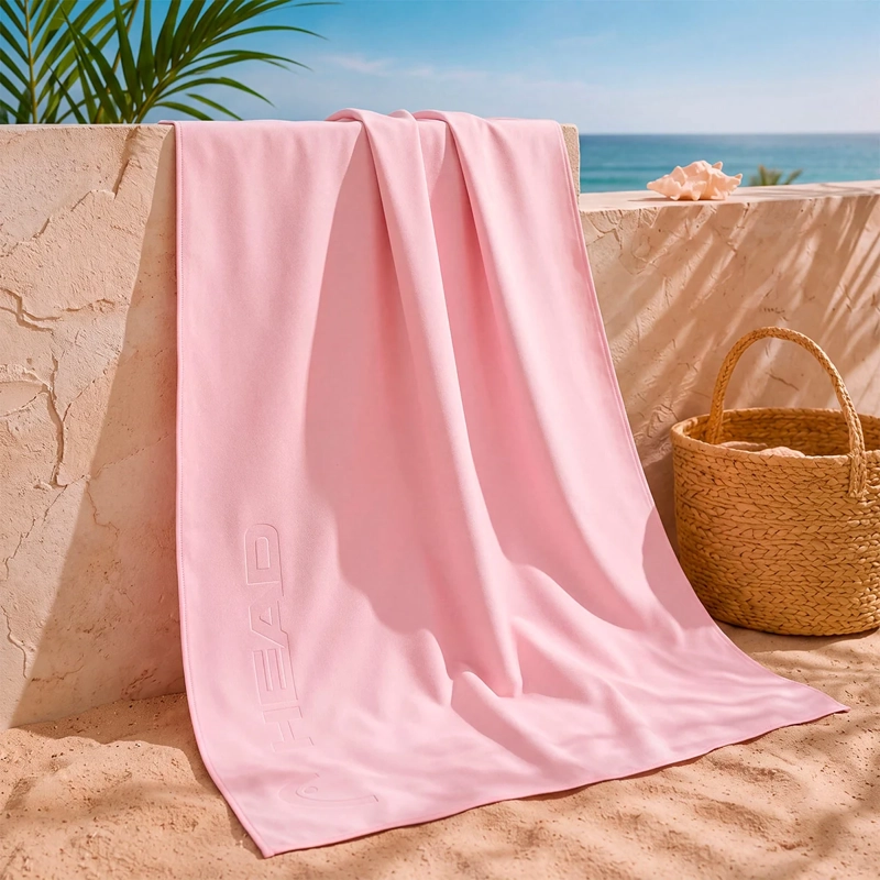 TOALLA DE PLAYA HEAD MICROFIBRA ROSE - 1
