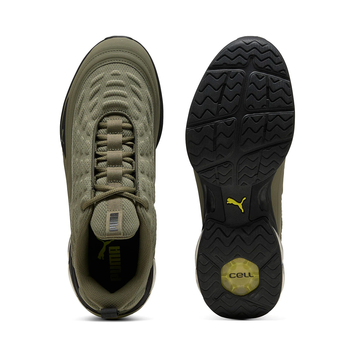ZAPATILLAS HOMBRE PUMA RUNNING VERDE MEZA - 4