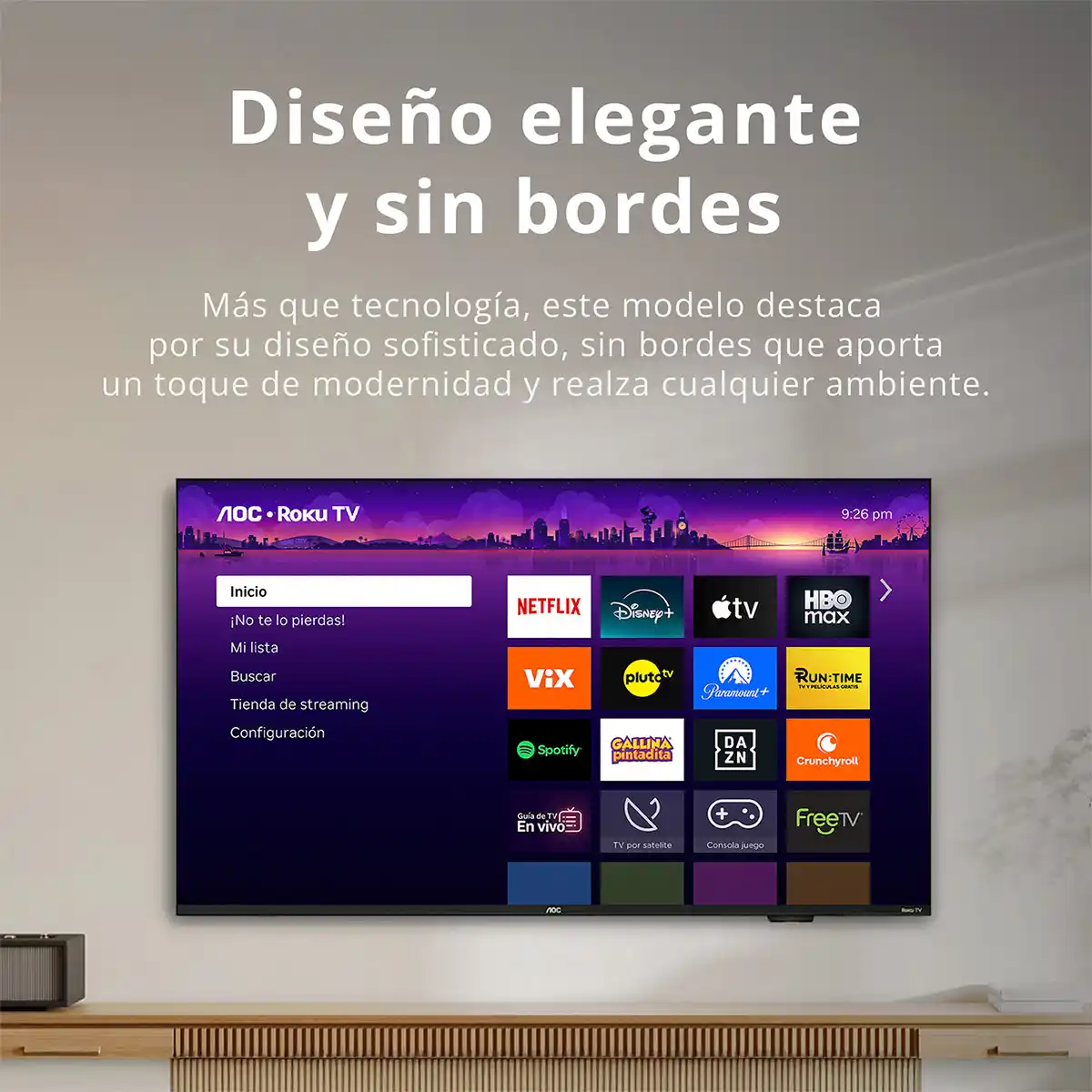 SMART TV AOC LED 32” HD 32S5155 - 3