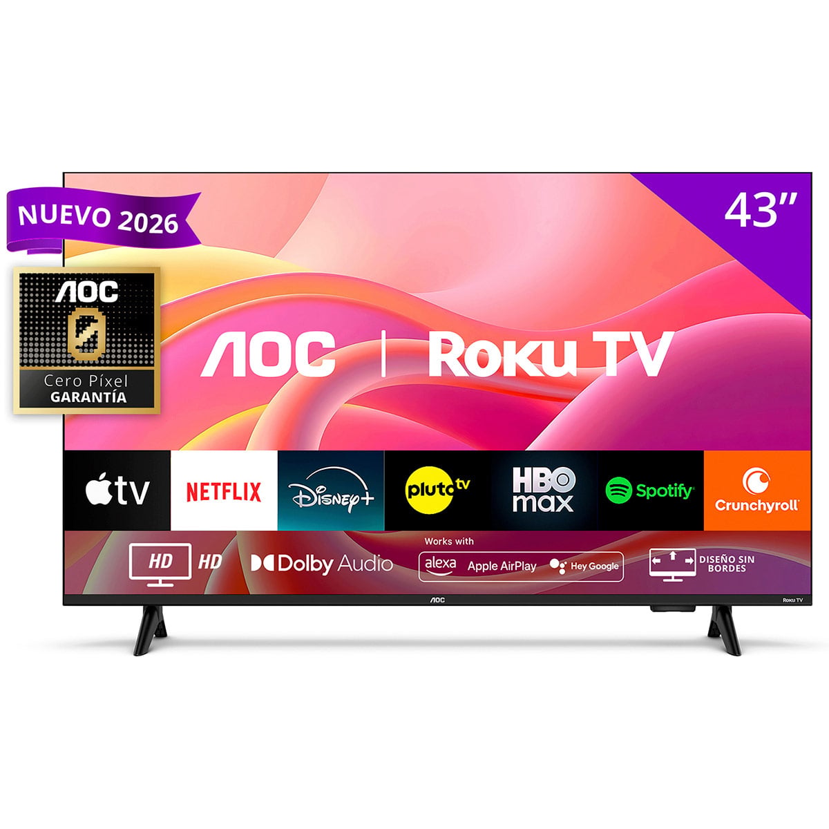 SMART TV AOC LED 43” FULL HD 43S5155 - 2