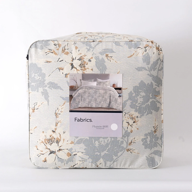 PLUMÓN FABRICS ROSALIA 2 PLAZAS GRIS - 6