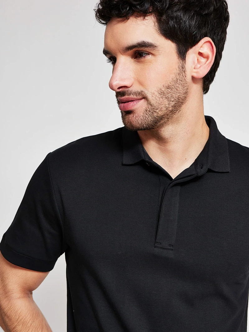 POLERA HOMBRE MARQUIS ALGODÓN CUELLO POLO MANGA CORTA - 3