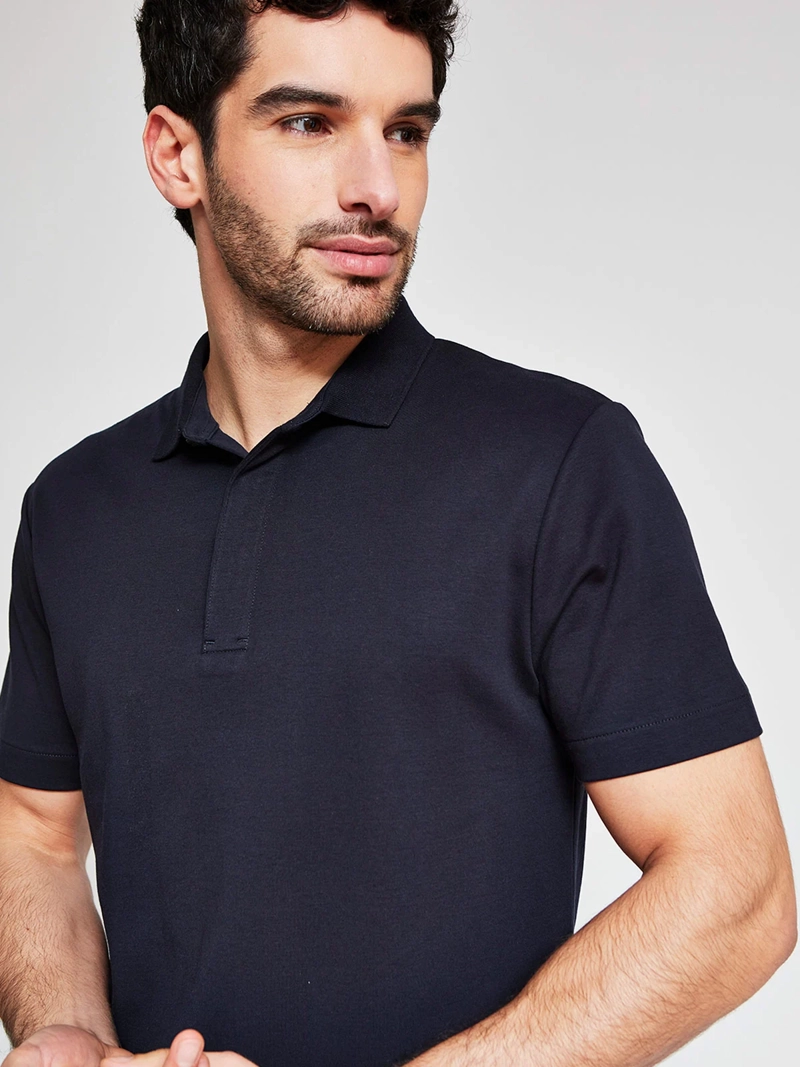 POLERA HOMBRE MARQUIS ALGODÓN CUELLO POLO MANGA CORTA - 3
