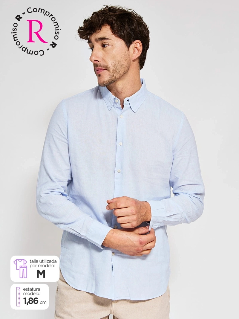 CAMISAS HOMBRE MARQUIS ALGODÓN LINO