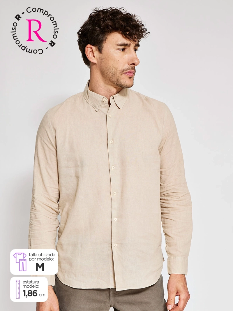 CAMISAS HOMBRE MARQUIS ALGODÓN LINO