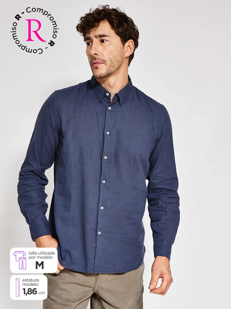 CAMISAS HOMBRE MARQUIS ALGODÓN LINO
