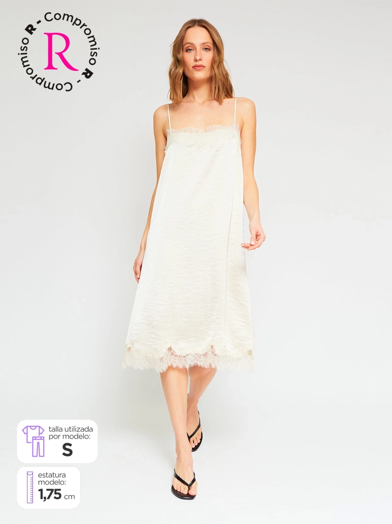 VESTIDO MUJER MARQUIS SATÍN