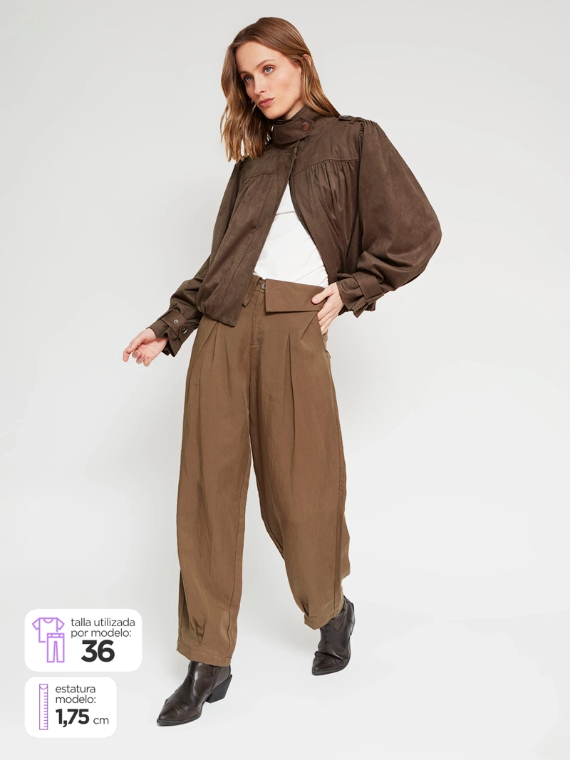 PANTALÓN MUJER MARQUIS BAGGY - 1