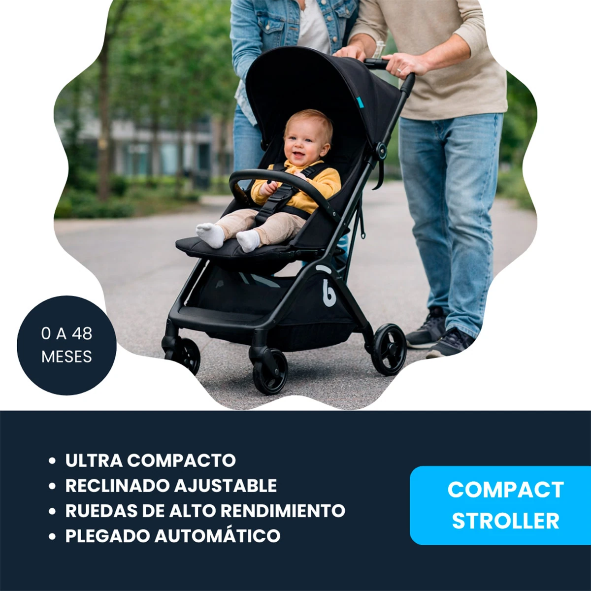 COCHE PASEO ULTRA COMPACTO - 6
