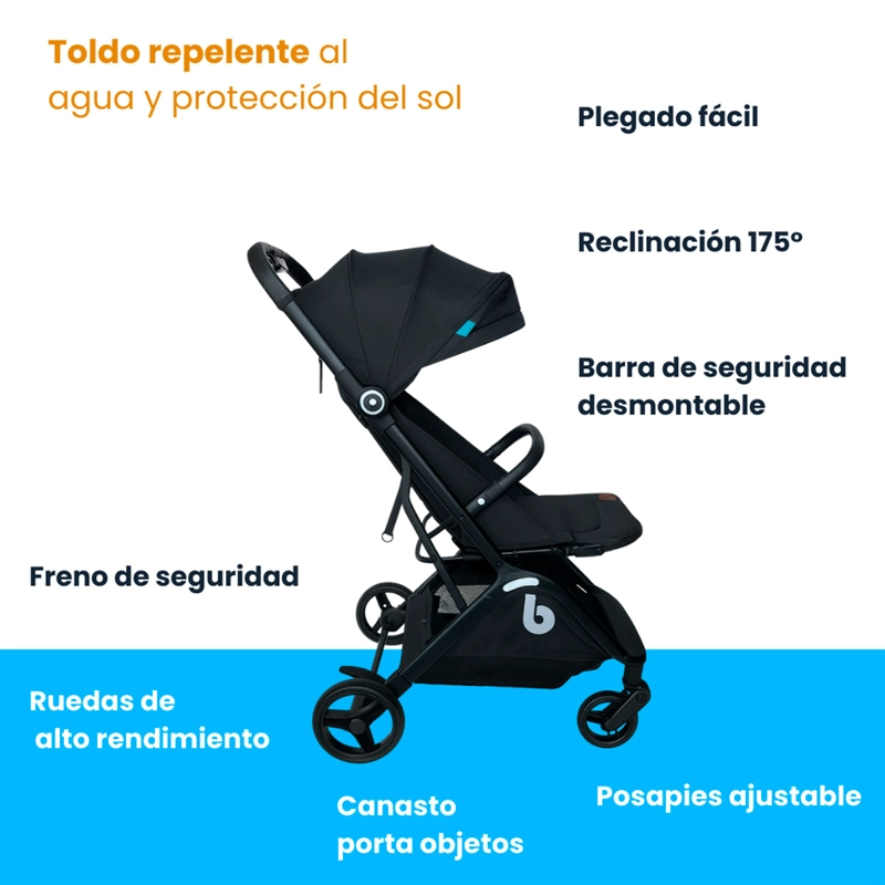 COCHE PASEO ULTRA COMPACTO - 7