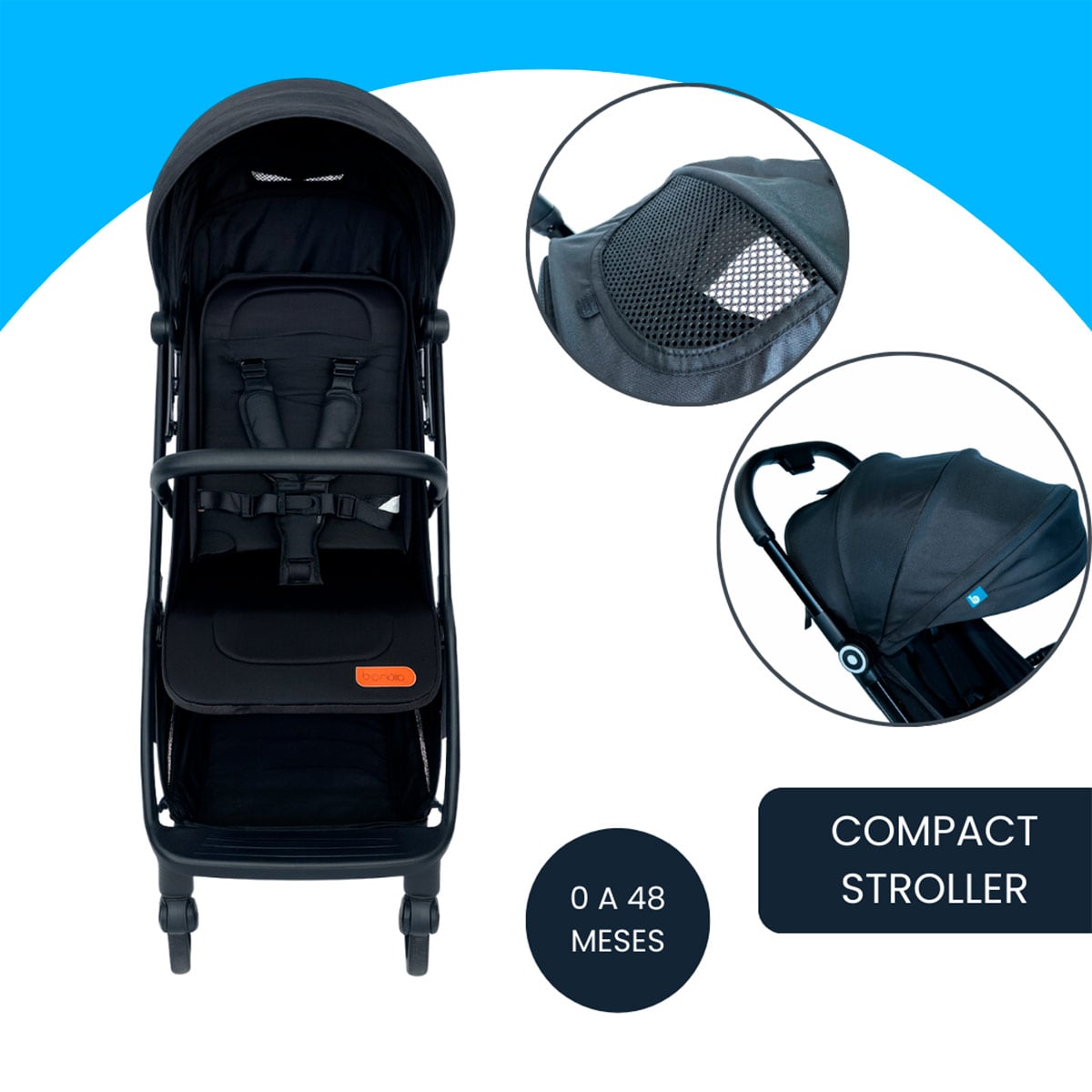 COCHE PASEO ULTRA COMPACTO - 9