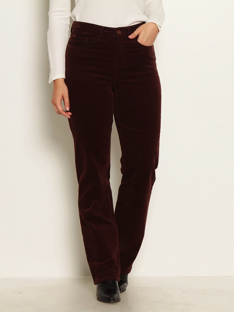 PANTALÓN MUJER WADOS ALGODÓN RECTO PUSH UP COTELÉ - 3