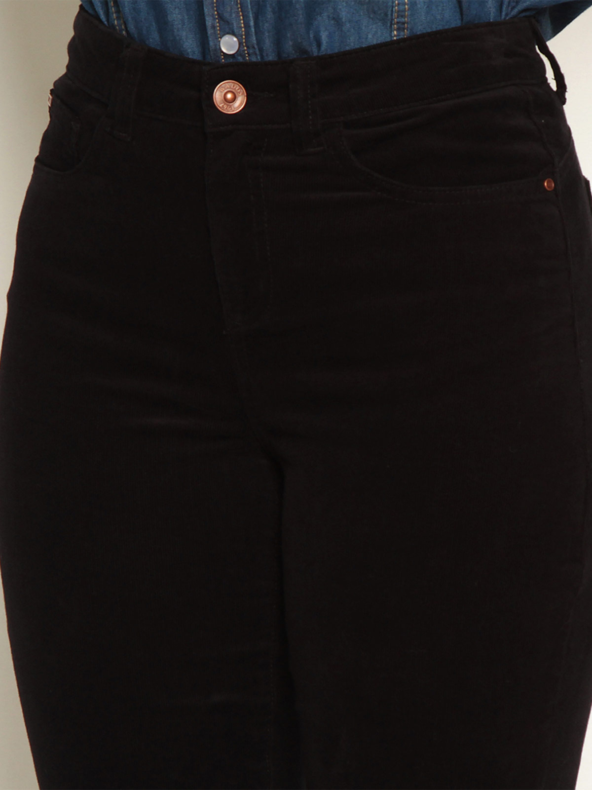 PANTALÓN MUJER WADOS ALGODÓN RECTO PUSH UP COTELÉ - 5