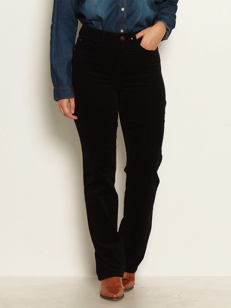 PANTALÓN MUJER WADOS ALGODÓN RECTO PUSH UP COTELÉ - 3