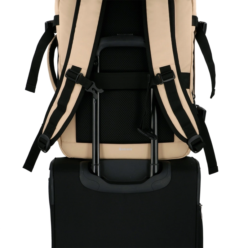 MOCHILA DE VIAJE XTREM DISCOVERY 2.0 6XT 16" BEIGE - 14