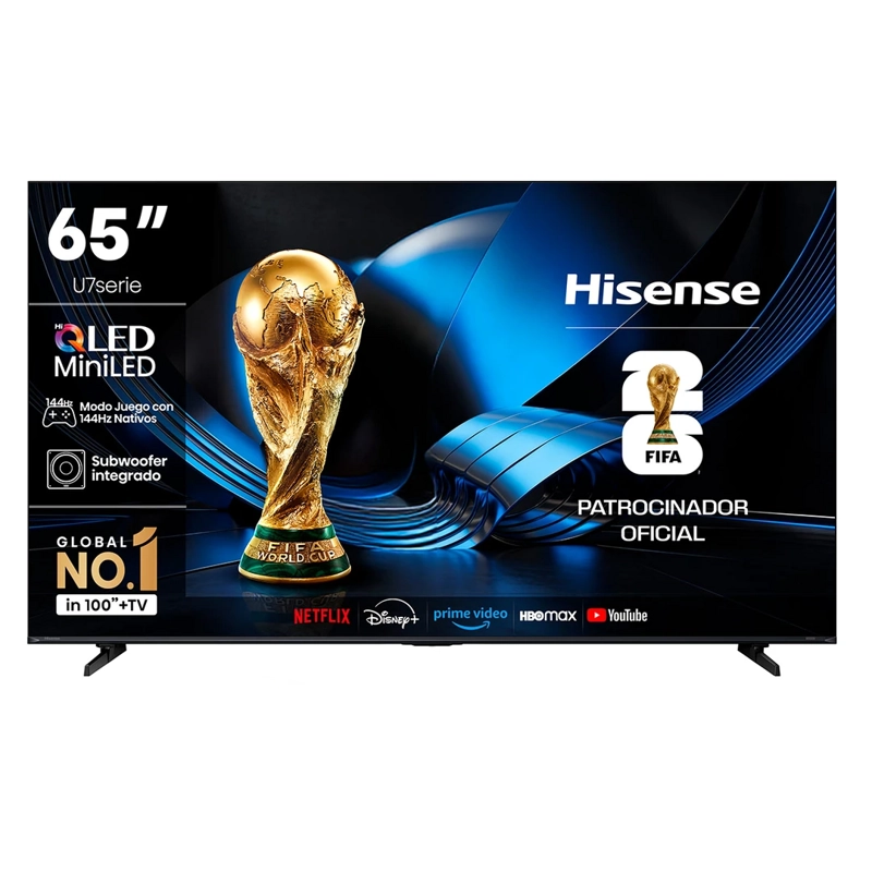 SMART TV HISENSE MINI LED 4K UHD 65” U7ESG - 2