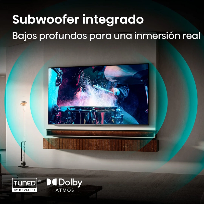 SMART TV HISENSE MINI LED 4K UHD 65” U7ESG - 13