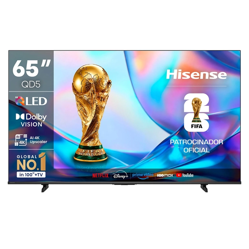 SMART TV HISENSE QLED 4K UHD 65” QD5SV - 2