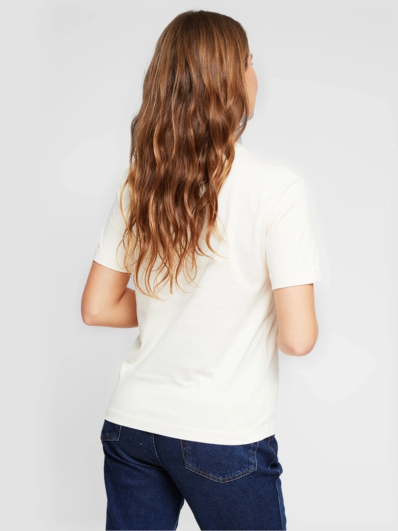 POLERA MUJER CALVIN KLEIN MANGA CORTA ALGODÓN - 2