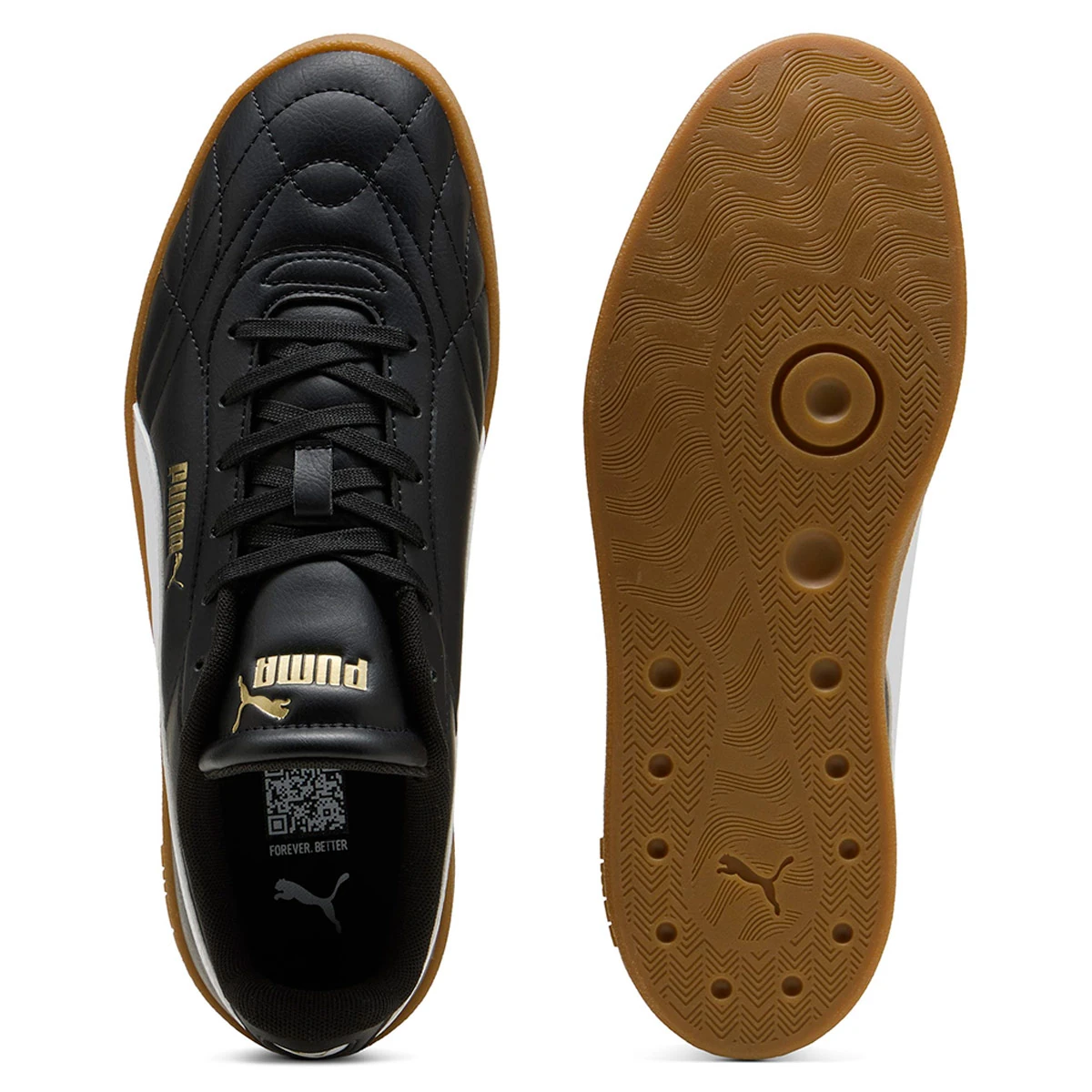 ZAPATILLAS HOMBRE PUMA CASUALES NEGRO PUMA CLUB II INDOOR - 4
