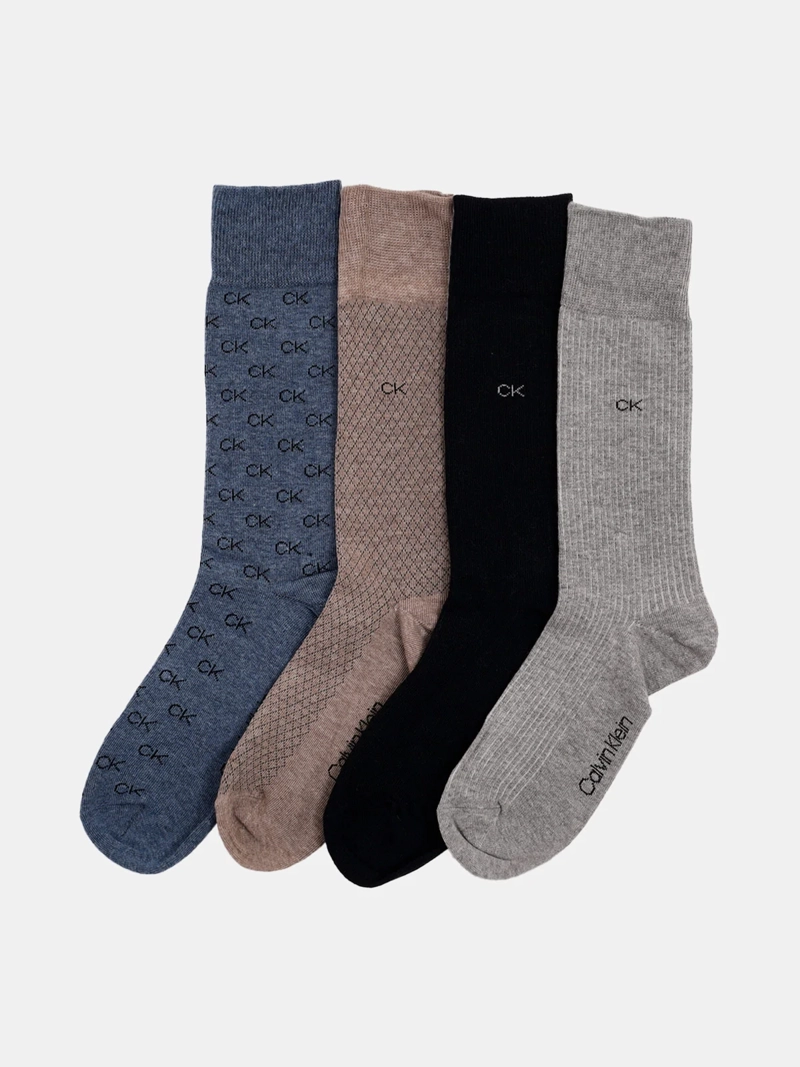 PACK X4 CALCETINES HOMBRE CALVIN KLEIN - 1