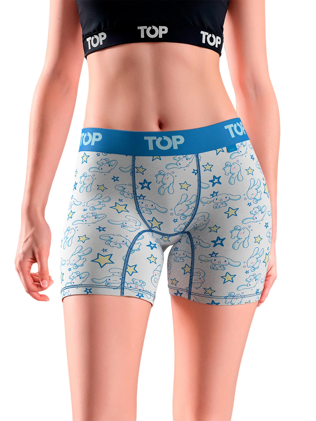BOXER MUJER TOP PACK X3 ALGODÓN CINNAMOROLL - 4
