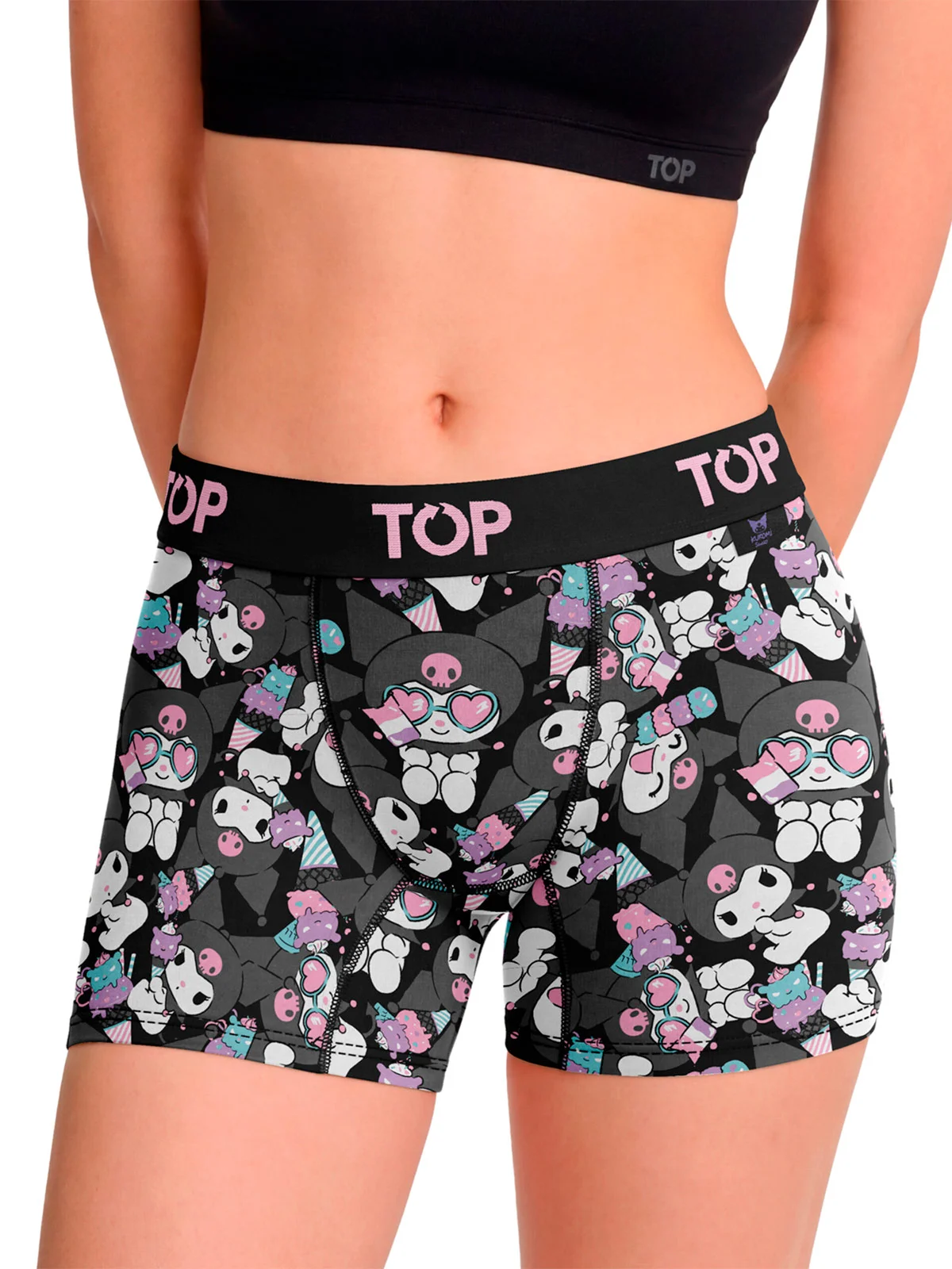 BOXER MUJER TOP PACK X3 ALGODÓN KUROMI - 4