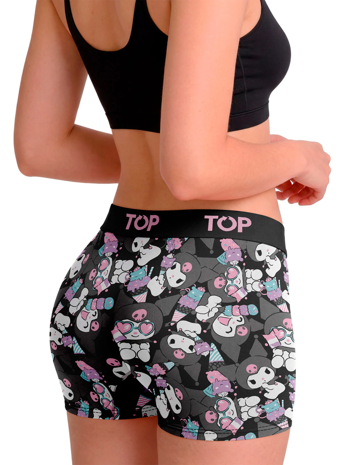 BOXER MUJER TOP PACK X3 ALGODÓN KUROMI - 5