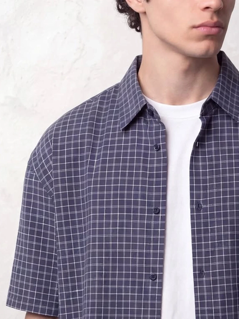 CAMISA HOMBRE INDEX ALGODÓN CUADROS - 3