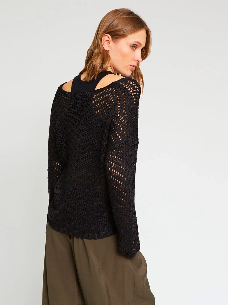 SWEATER MUJER MARQUIS CALADO - 2