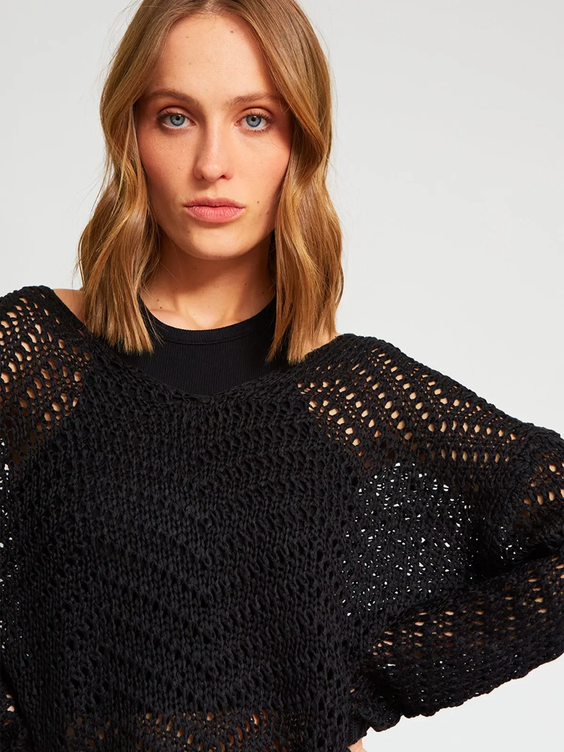 SWEATER MUJER MARQUIS CALADO - 3