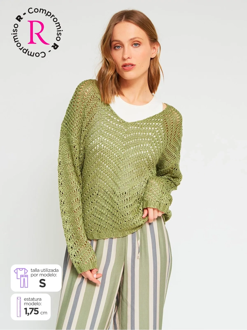 SWEATER MUJER MARQUIS CALADO