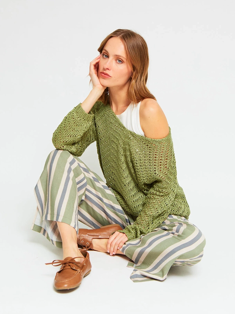 SWEATER MUJER MARQUIS CALADO - 4