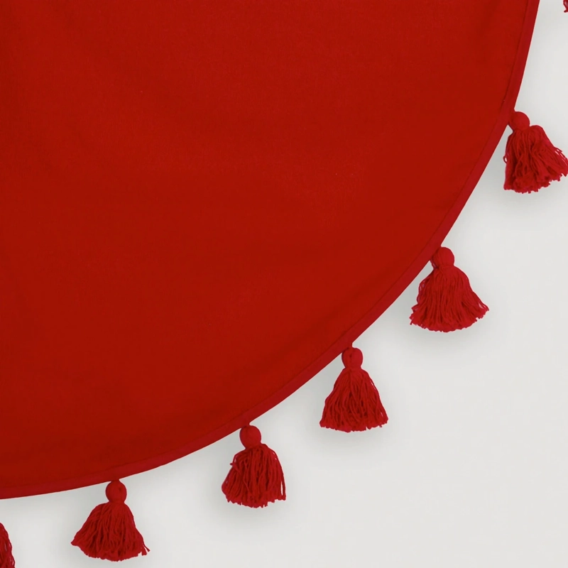 ADORNO NAVIDEÑO RIPLEY HOME PIE DE ÁRBOL FLECOS ROJO - 3