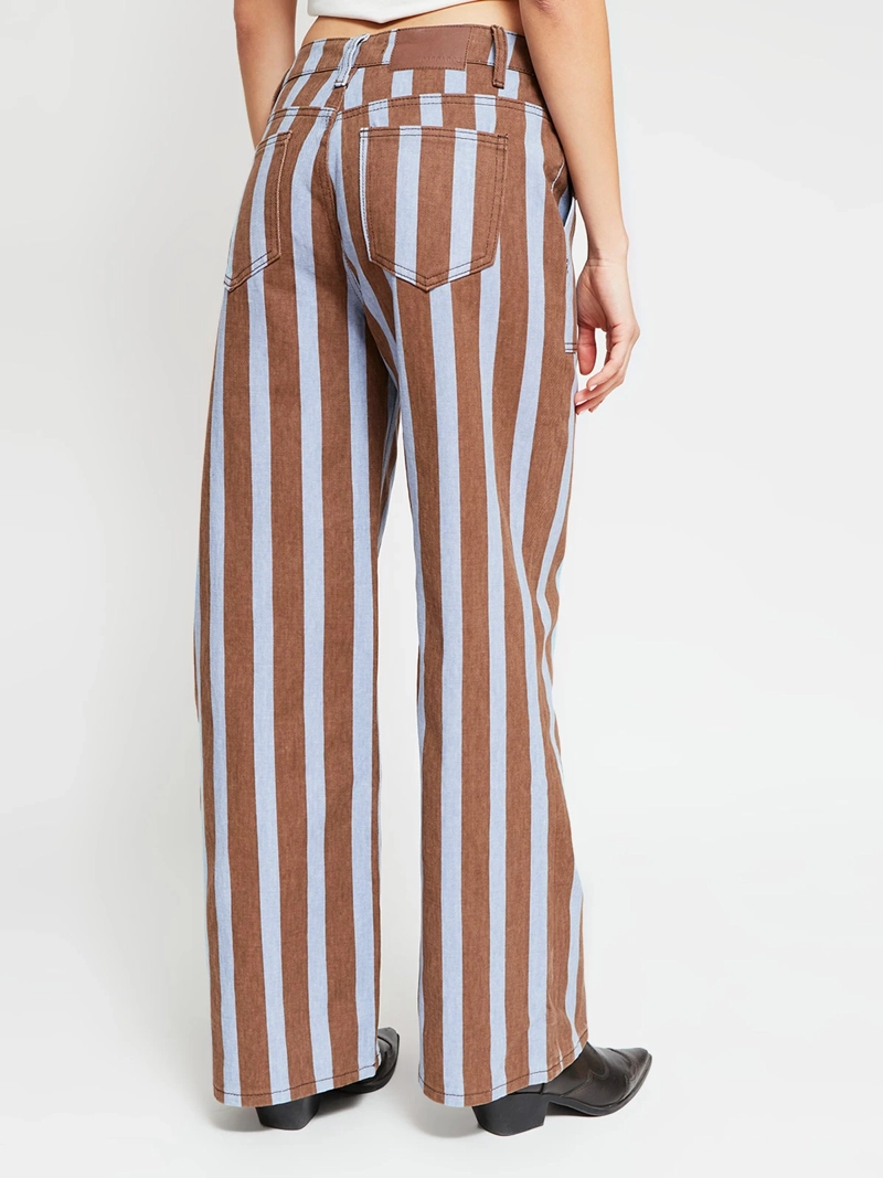 JEANS MUJER BARBADOS ALGODÓN STRIPE - 3